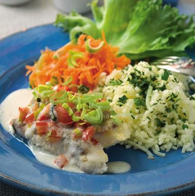 Gratinerad ansjovisfisk