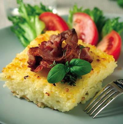 Potatiskaka med keso