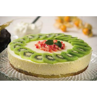 Citrontårta med frukt