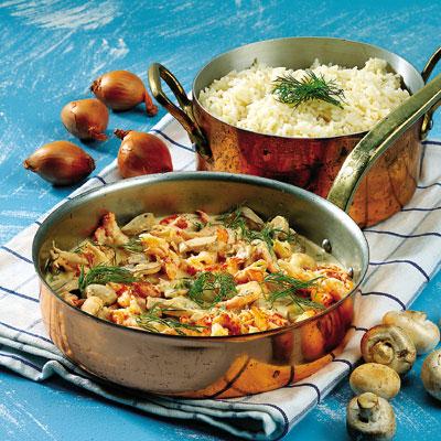 Kapellmästarens skaldjurspanna