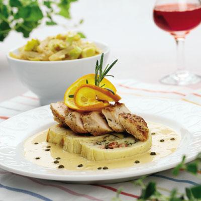 Baconfylld potatisrulle