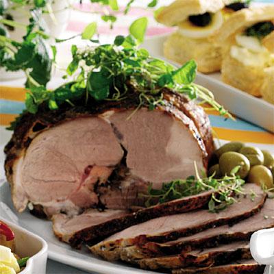 Chutneyfylld lammstek