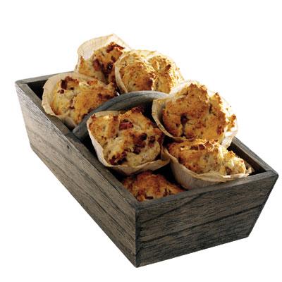 Skinkmuffins med kesella