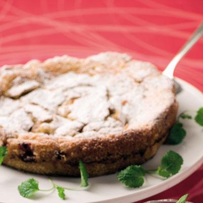 Kryddig rabarberkaka