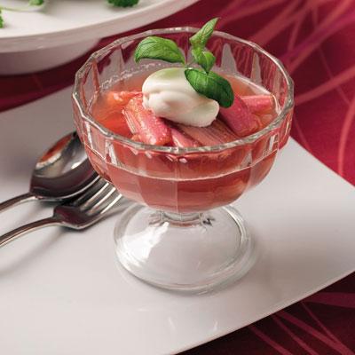 Rabarber med färsk ingefära