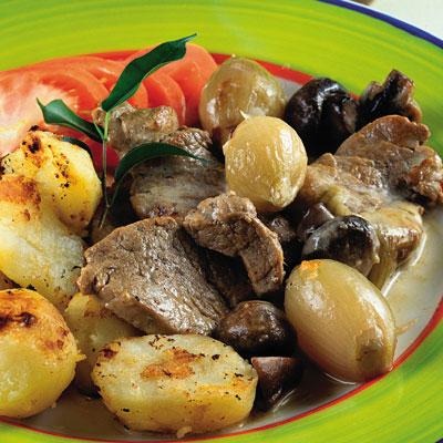 Festgryta med fläskfilé