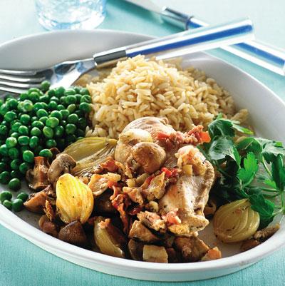 Fransk kycklinggryta