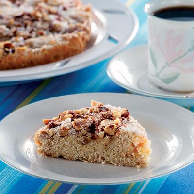 Lättbakad rabarberkaka