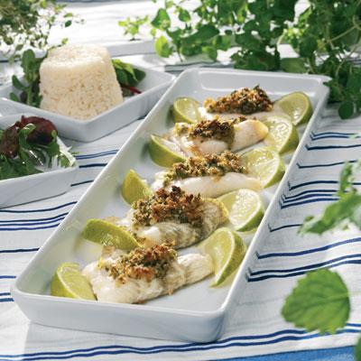 Fisk med limeströssel