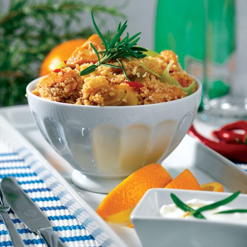 Kycklingcouscous med sweet chili