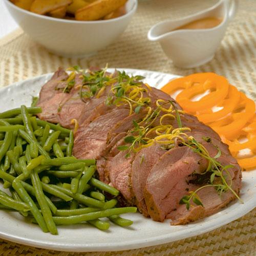 Örtfylld lammstek I