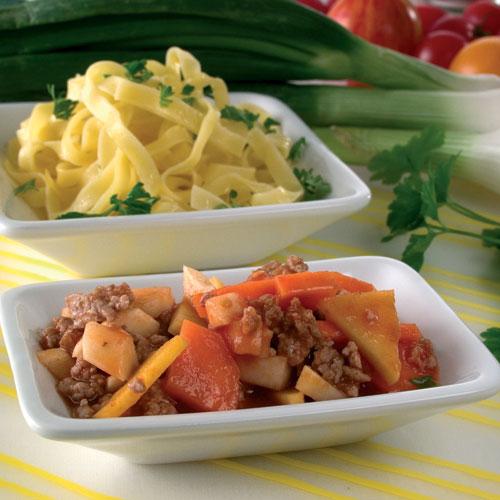 Rotfruktsfärs till pasta