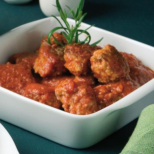 Lammfärsbiffar i tomatsås