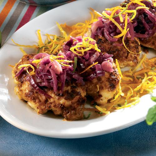 Citruskyckling med rödlöksconfit