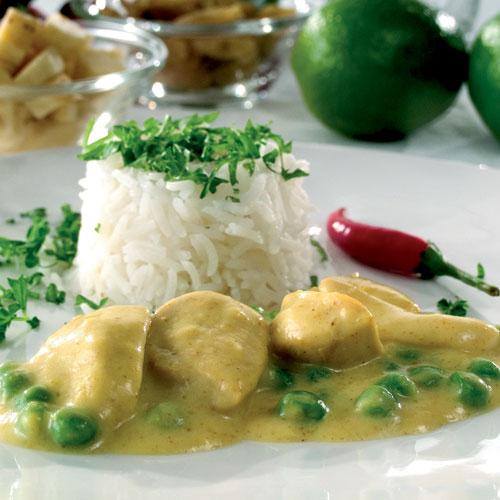 Kycklingcurry med bananer