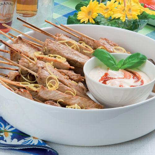 Marinerade filéspett