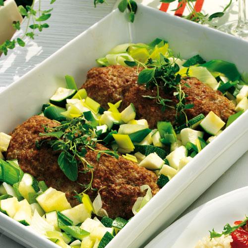 Örtfylld färslimpa