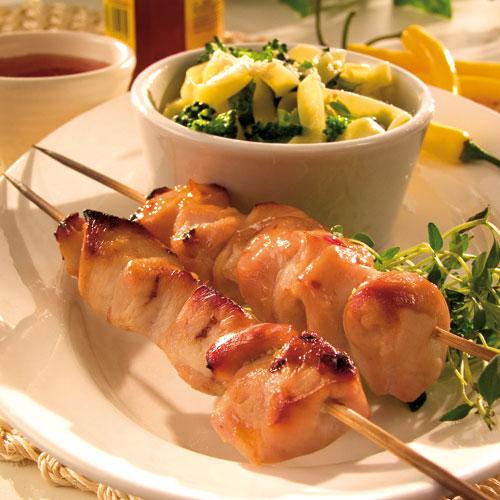 Sweet chilispett och pastasallad