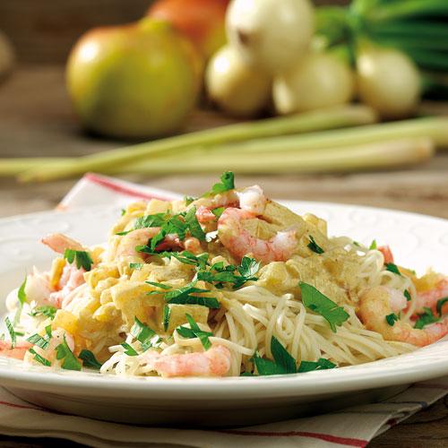 Räkor i kokosmjölk