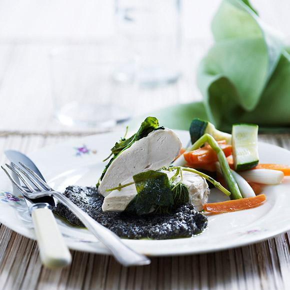 Kyckling med tapenade