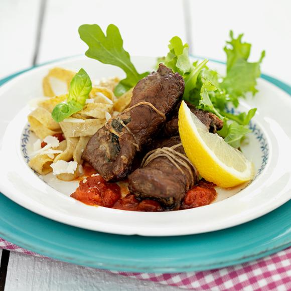 Rulader med parmaskinka