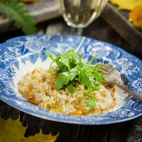 Risotto med kantareller