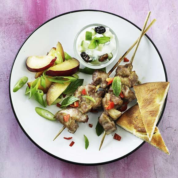 Fläskfiléspett med raita