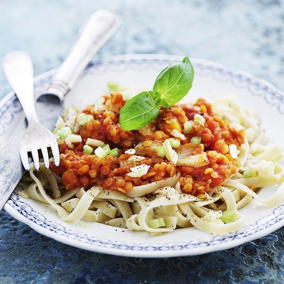 Pasta med tomatsås