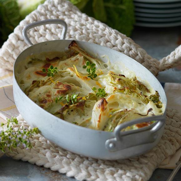 Gratinerad spetskål