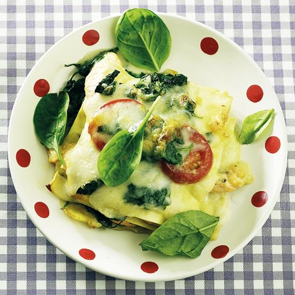 Lättlagad laxlasagne