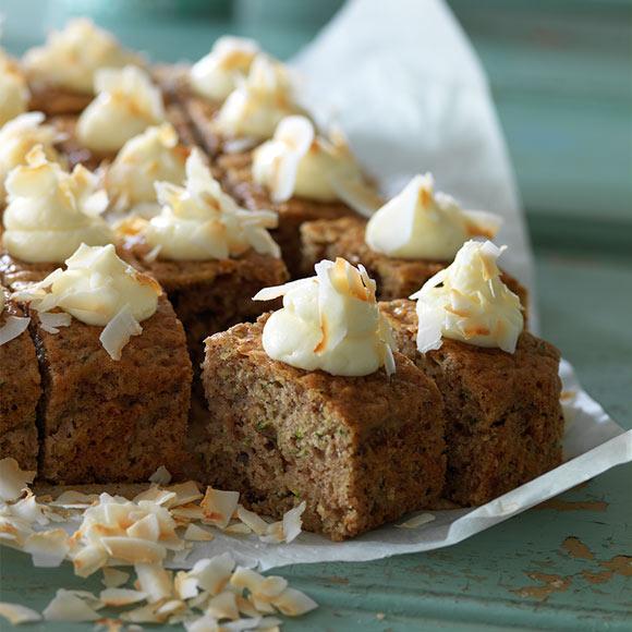 Squashkaka med pekannötter