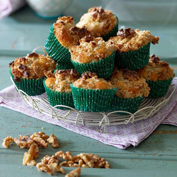 Valnötsmuffins