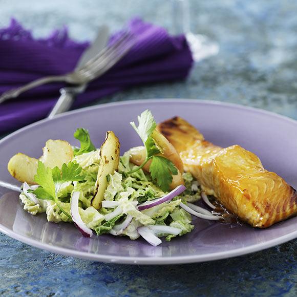 Lax med citronkål