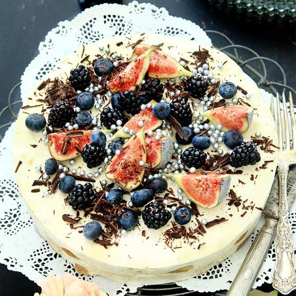 Tiramisùtårta med mandel och amaretto