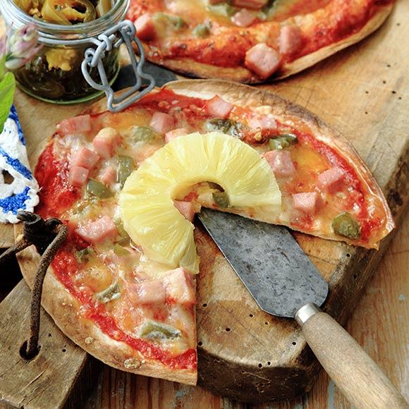 Tortillapizza Hawaii