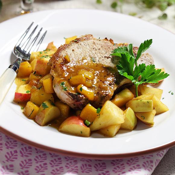 Frisk och fruktig ingefärskotlett