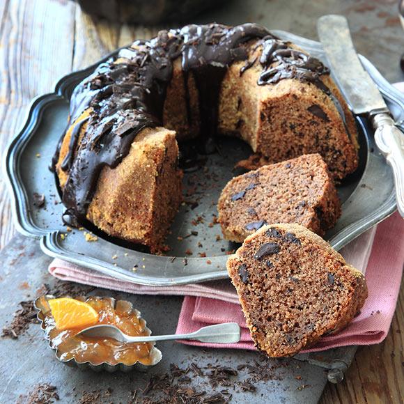 Chokladsockerkaka med apelsin