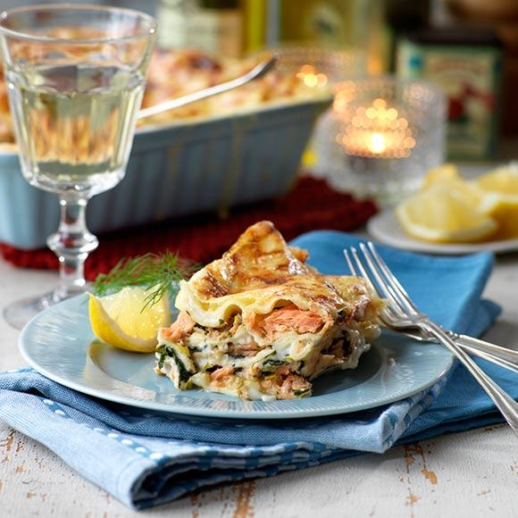 Laxlasagne