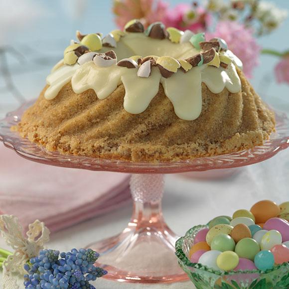 Kanelkaka med nötter