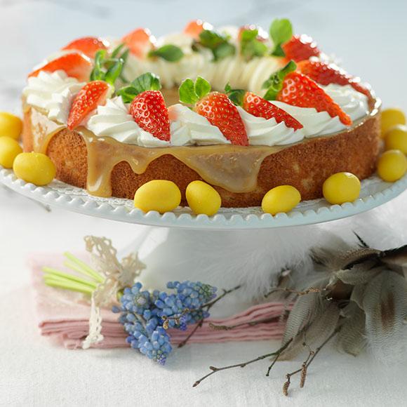 Mjuk mandelkaka med citron