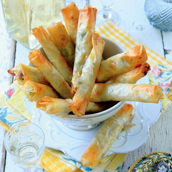 Filocigarrer med ansjovis