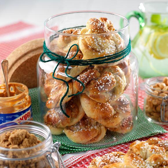 Monicas jordnötsbullar