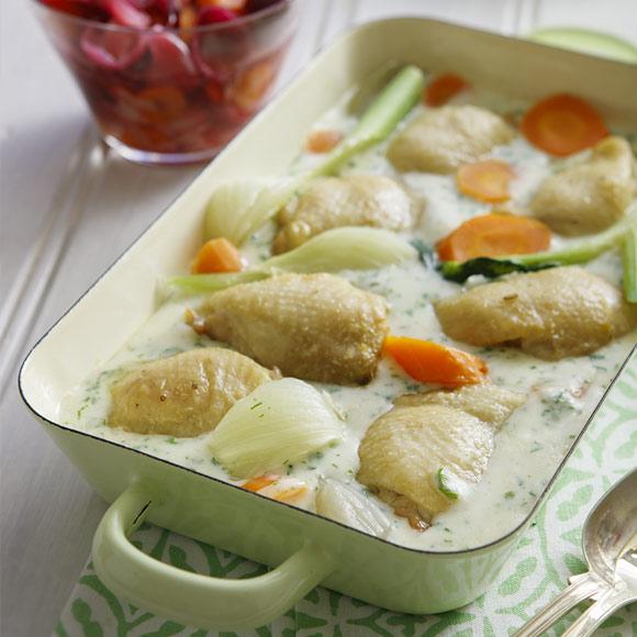 Persilje- och fänkålskyckling