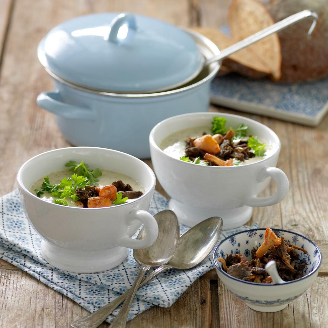 Potatissoppa med svamp