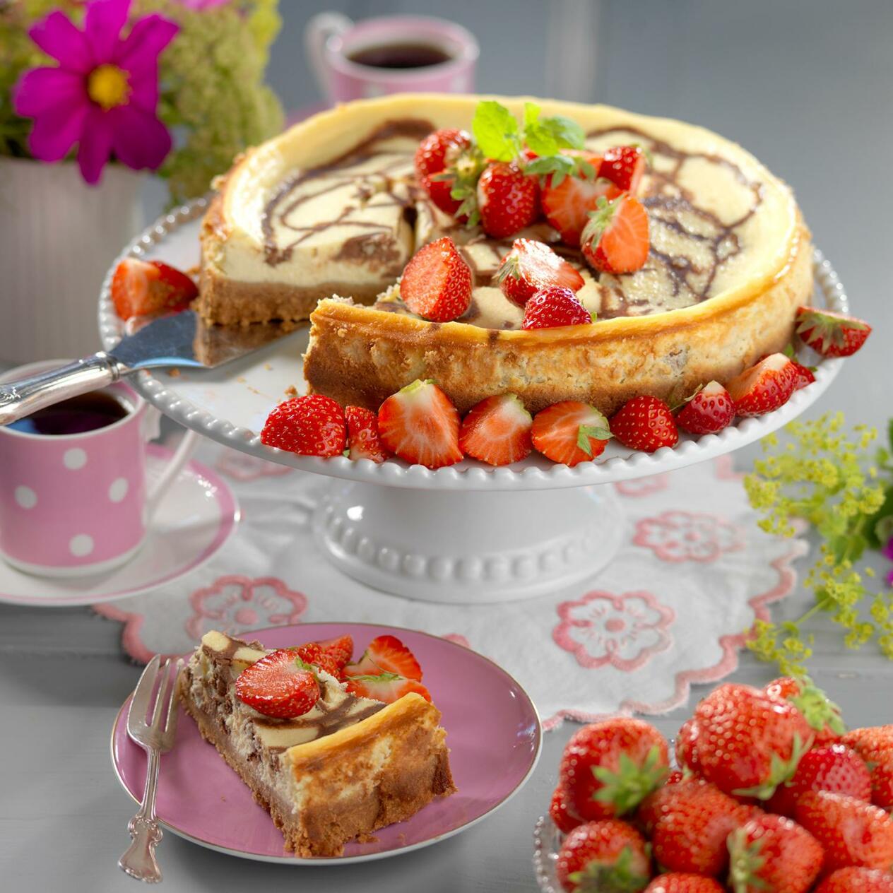 Cheesecake med swirl