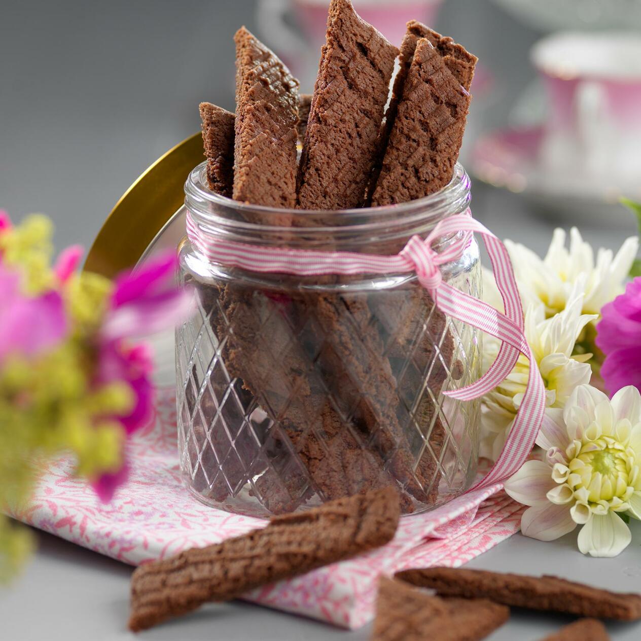 Chokladsnitt med sirap