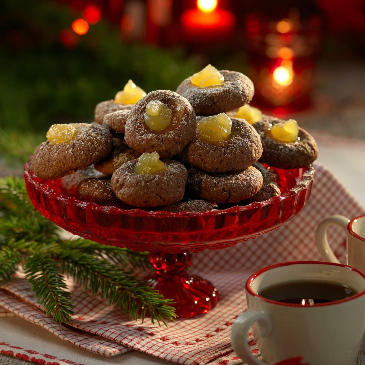 Chokladgrottor med citron