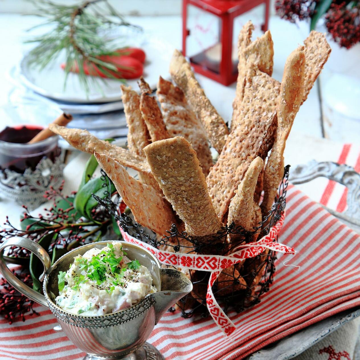 Vörtkryddade knäckesticks