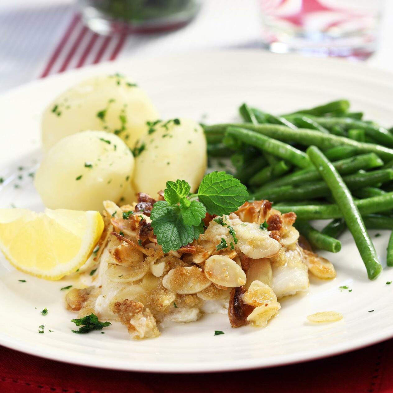 Mandeltorsk med citron