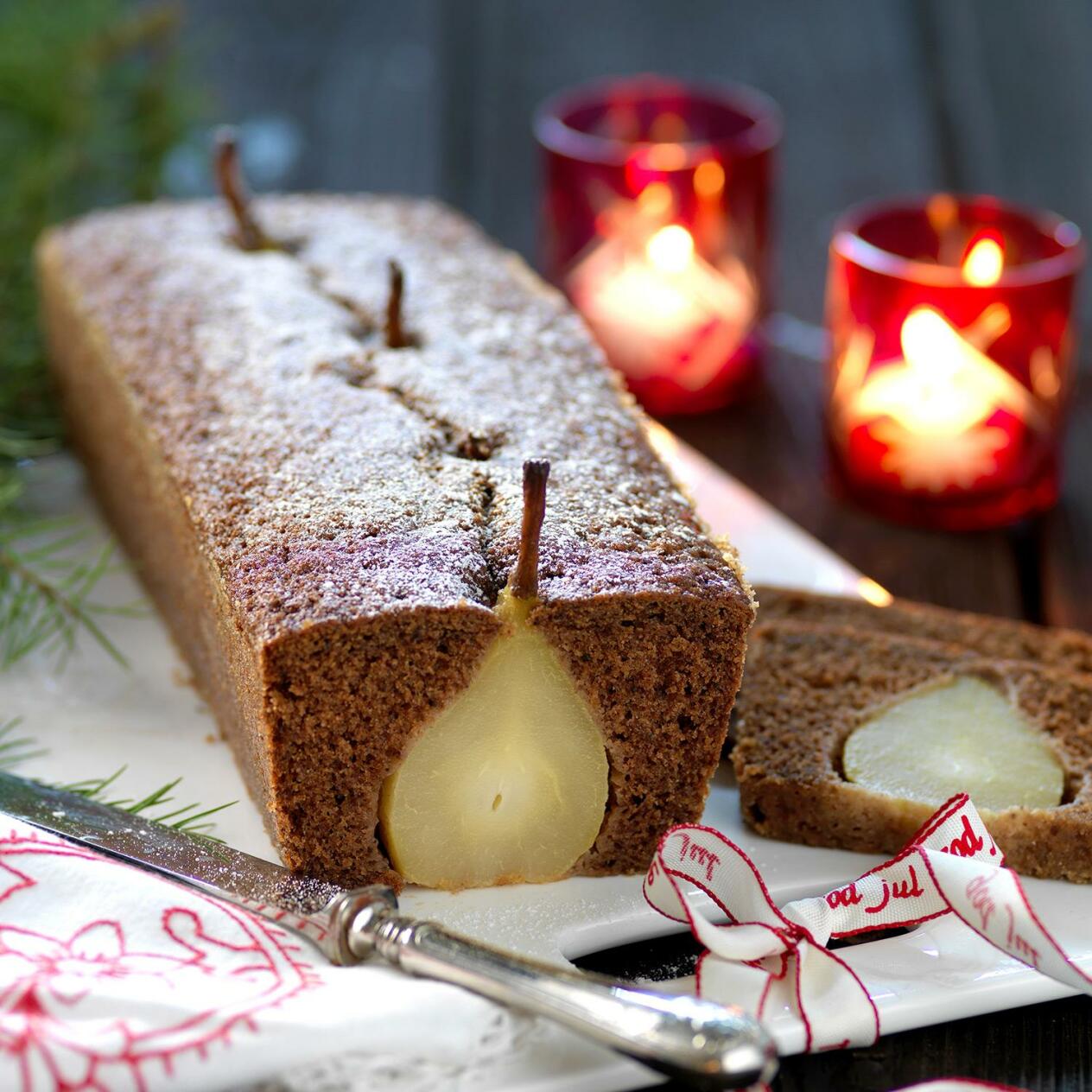 Pepparkaka med pärongömma